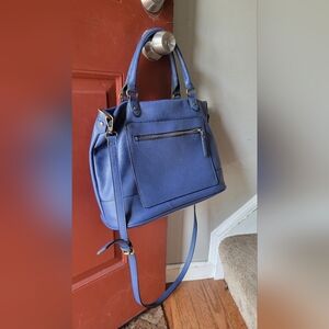 Elegant Blue Handbag